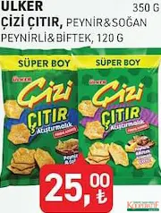 ÜLKER ÇİZİ ÇITIR KRAKER 120 G ÜLKER ÇİZİ ÇITIR KRAKER 120 G